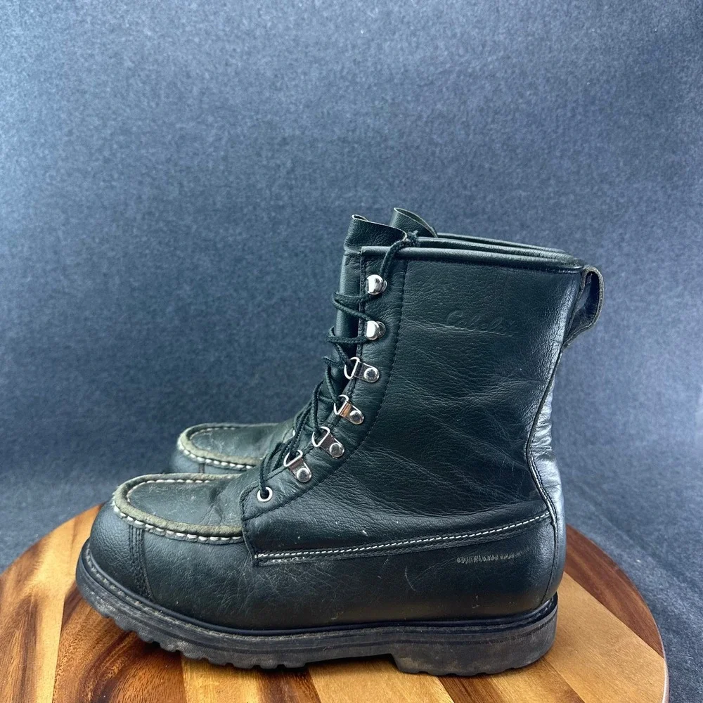 Cabelas Kangaroo Featherlight Hunting Boots 9.5EE Green Vibram Gumlite Upland